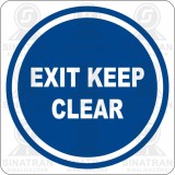 Exitkeep clear 